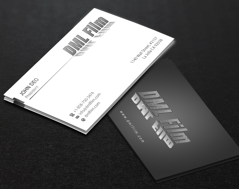 Business Card Design by Brand aid for D'Souza Entertainment | Design #13498903