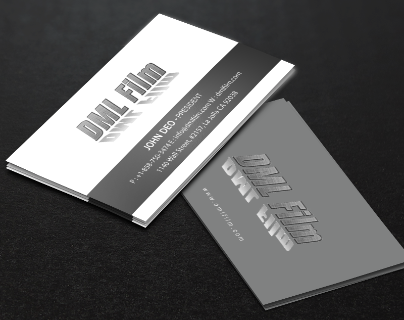 Business Card Design by Brand aid for D'Souza Entertainment | Design #13498918
