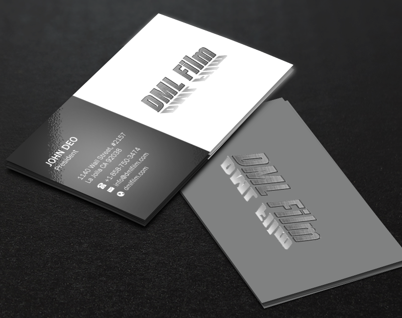 Business Card Design by Brand aid for D'Souza Entertainment | Design #13498953