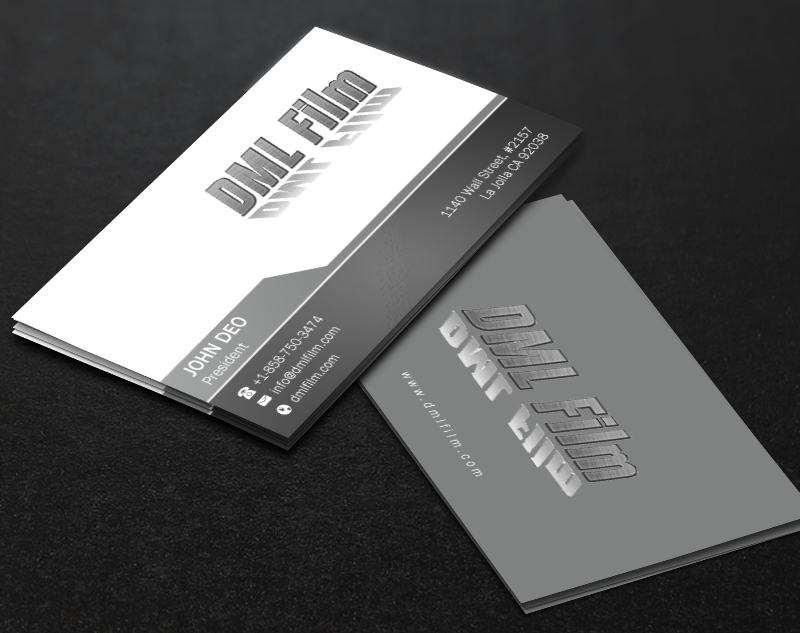 Business Card Design by Brand aid for D'Souza Entertainment | Design #13498974