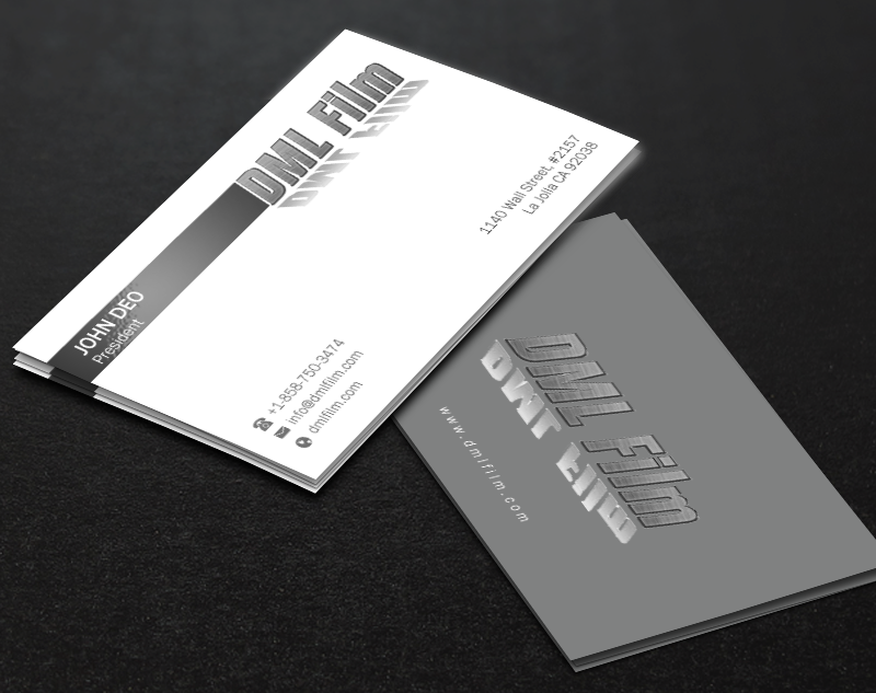 Business Card Design by Brand aid for D'Souza Entertainment | Design #13498975
