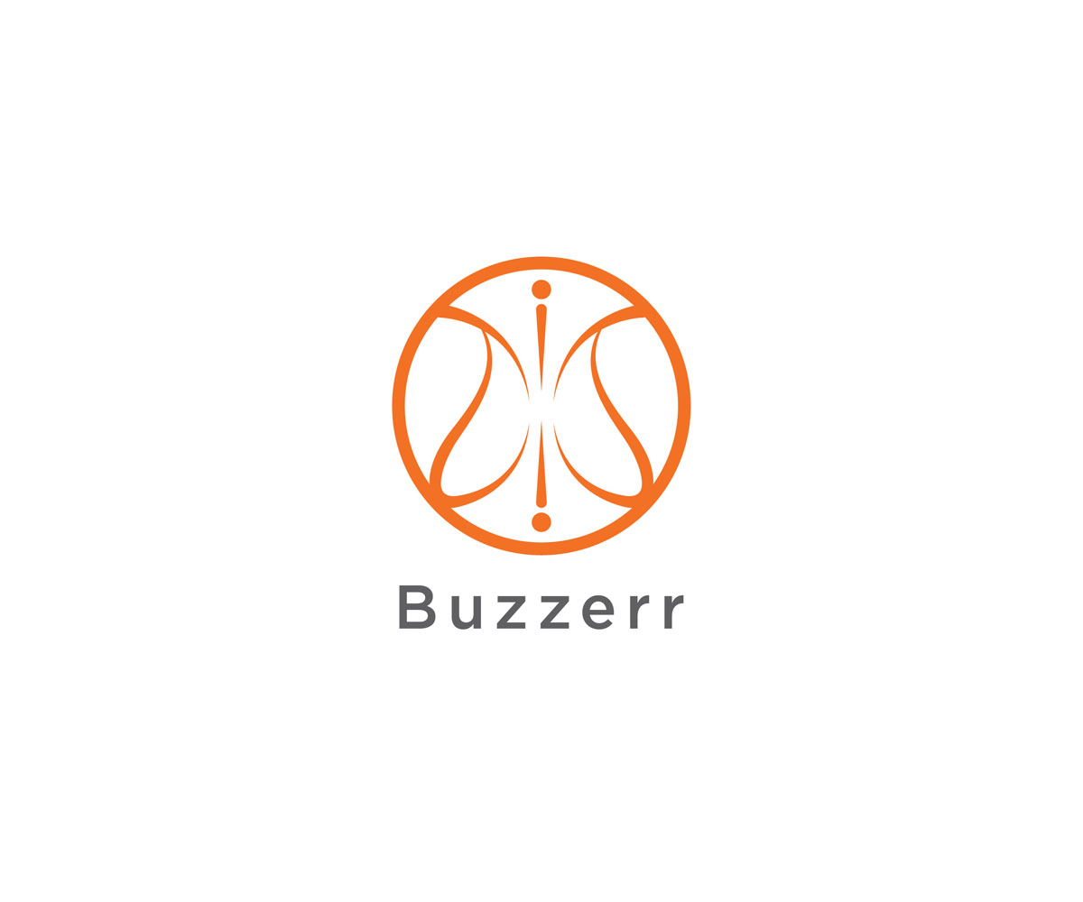 Logo Design by KabhTech Studio for Buzzerr | Design #13547946