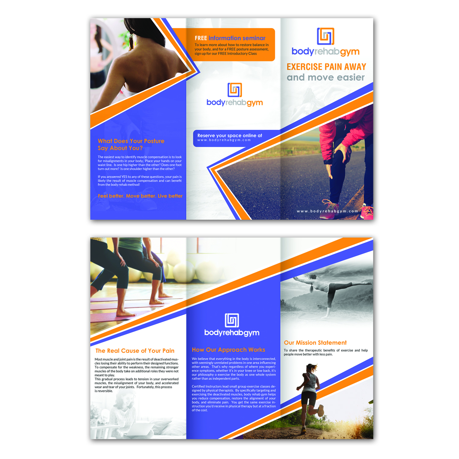 Modern Professional Health And Wellness Brochure Design For A Company By Creative Bugs 13558097 Design Cles Online Free