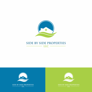 Logo Design by Creative_Imagination for Side By Side Properties LLC | Design: #13755921