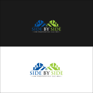Logo Design by JM GRAPHICS for Side By Side Properties LLC | Design: #13532507