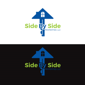 Side By Side Properties LLC | Logo Design by DesignDUO