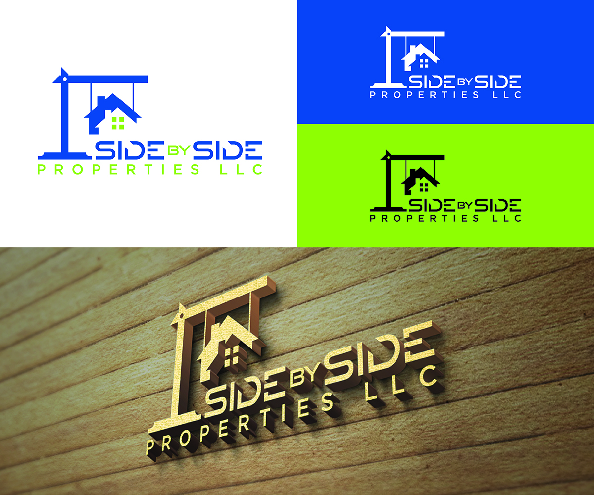 Logo Design by eMARK for Side By Side Properties LLC | Design #13516267