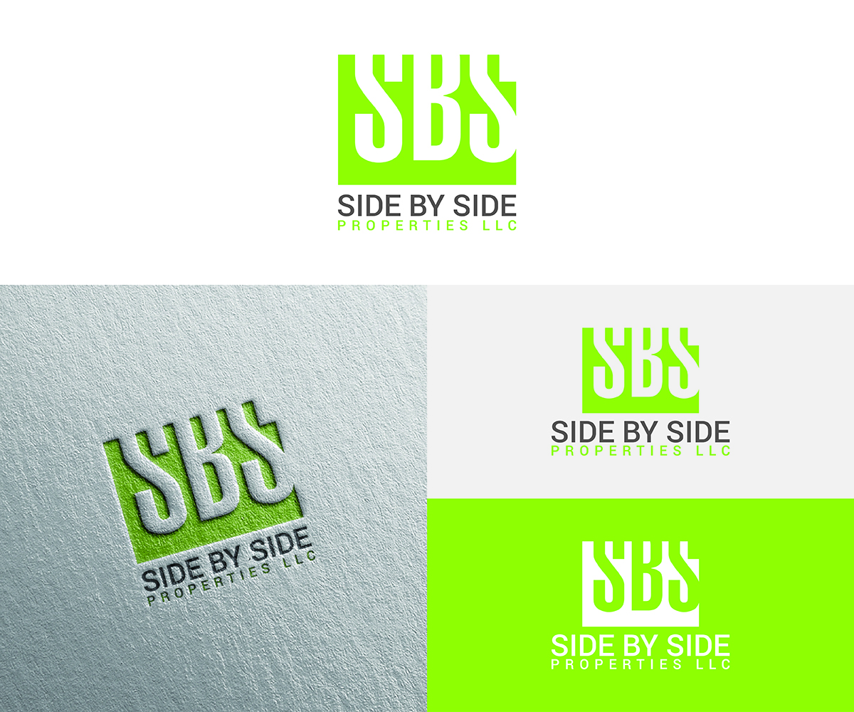 Logo Design by eMARK for Side By Side Properties LLC | Design #13516273