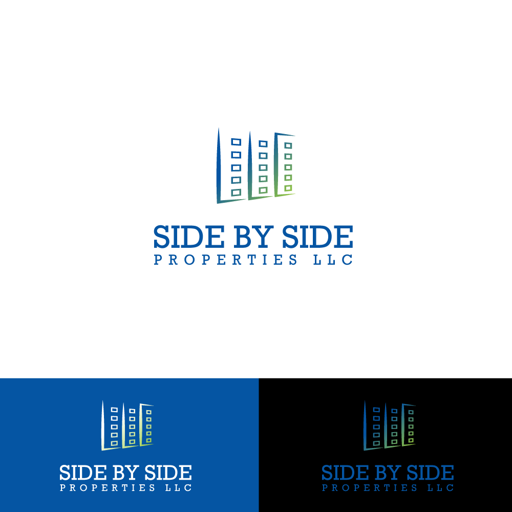 Logo Design by chilly designs for Side By Side Properties LLC | Design #13496023