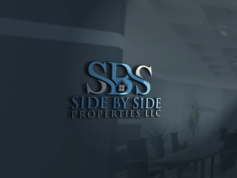 Logo Design by rafa studio for Side By Side Properties LLC | Design #13498985
