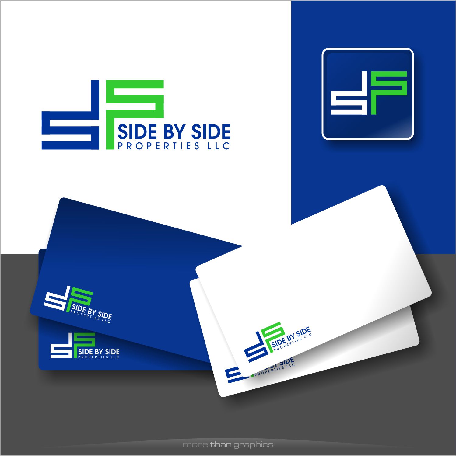 Logo-Design von vladst2004 für Side By Side Properties LLC | Design #13520040