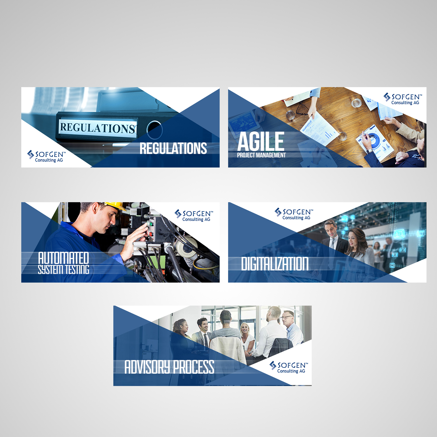 Diseño Gráfico por jeffdefy para Sofgen Consulting AG | Diseño #13549937