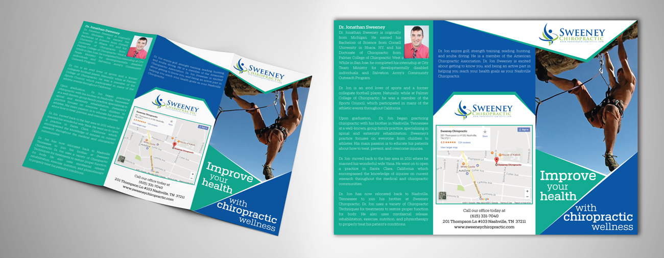 Flyer Design by Impressive Sol for Sweeney Chiropractic | Design #13498147