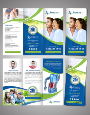 Flyer Design by creative.bugs for Sweeney Chiropractic | Design: #13517019