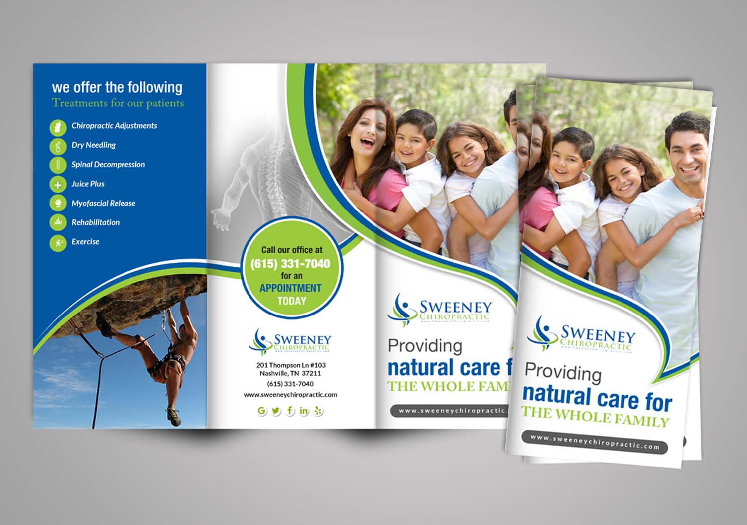 Flyer Design by creative.bugs for Sweeney Chiropractic | Design #13518968