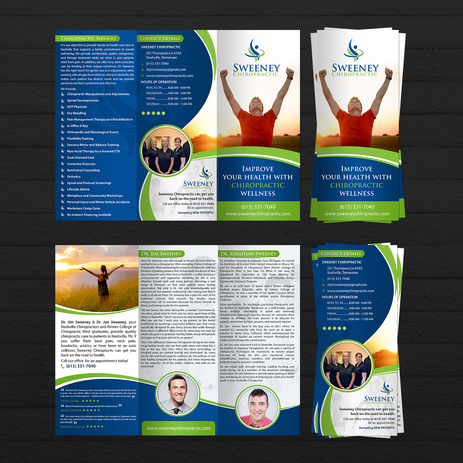 Flyer Design by aspiremedia for Sweeney Chiropractic | Design #13489544