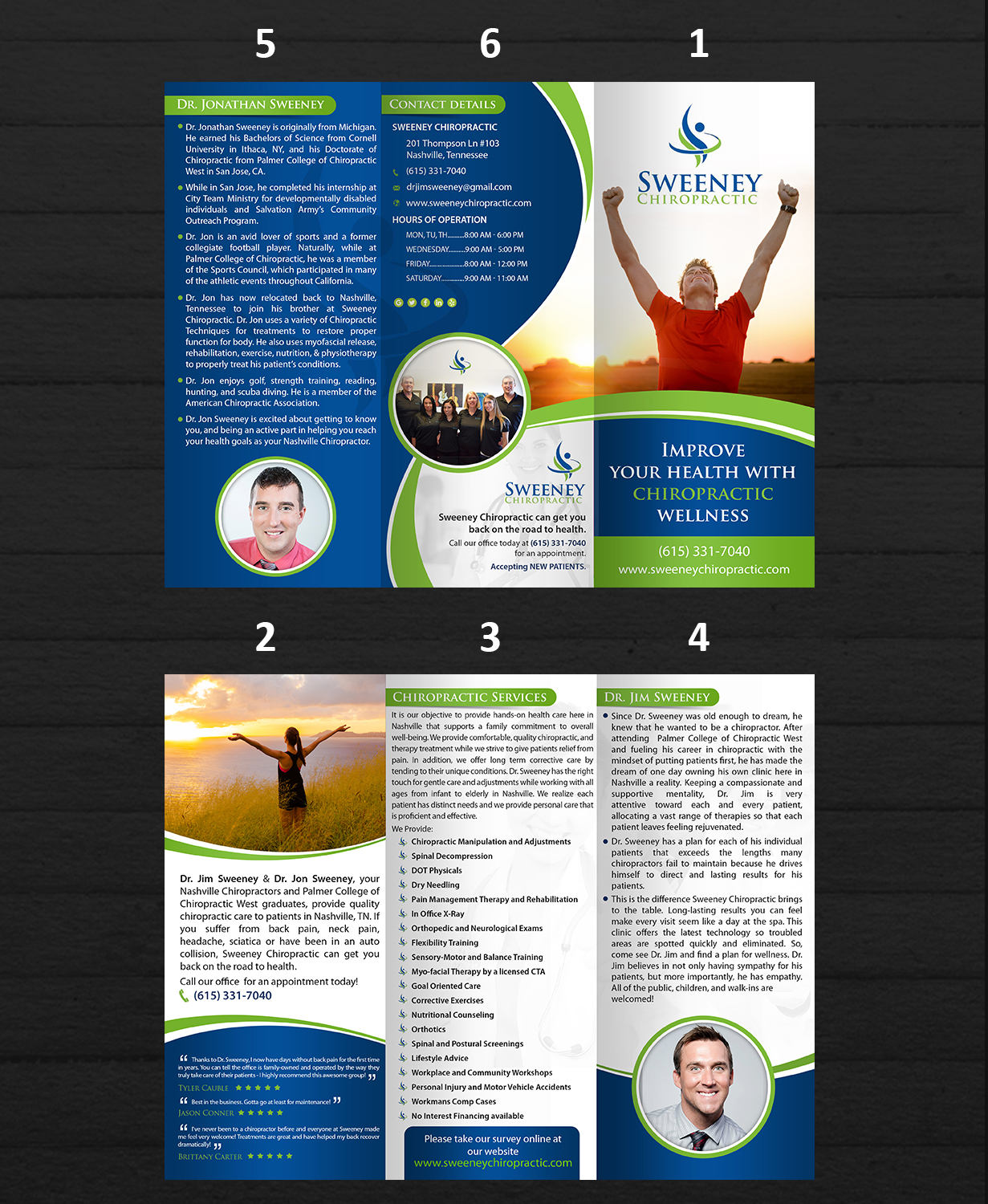 Flyer Design by aspiremedia for Sweeney Chiropractic | Design #13799630