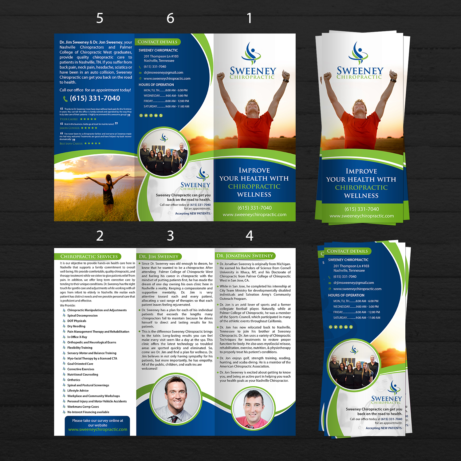 Flyer Design by aspiremedia for Sweeney Chiropractic | Design #13800589