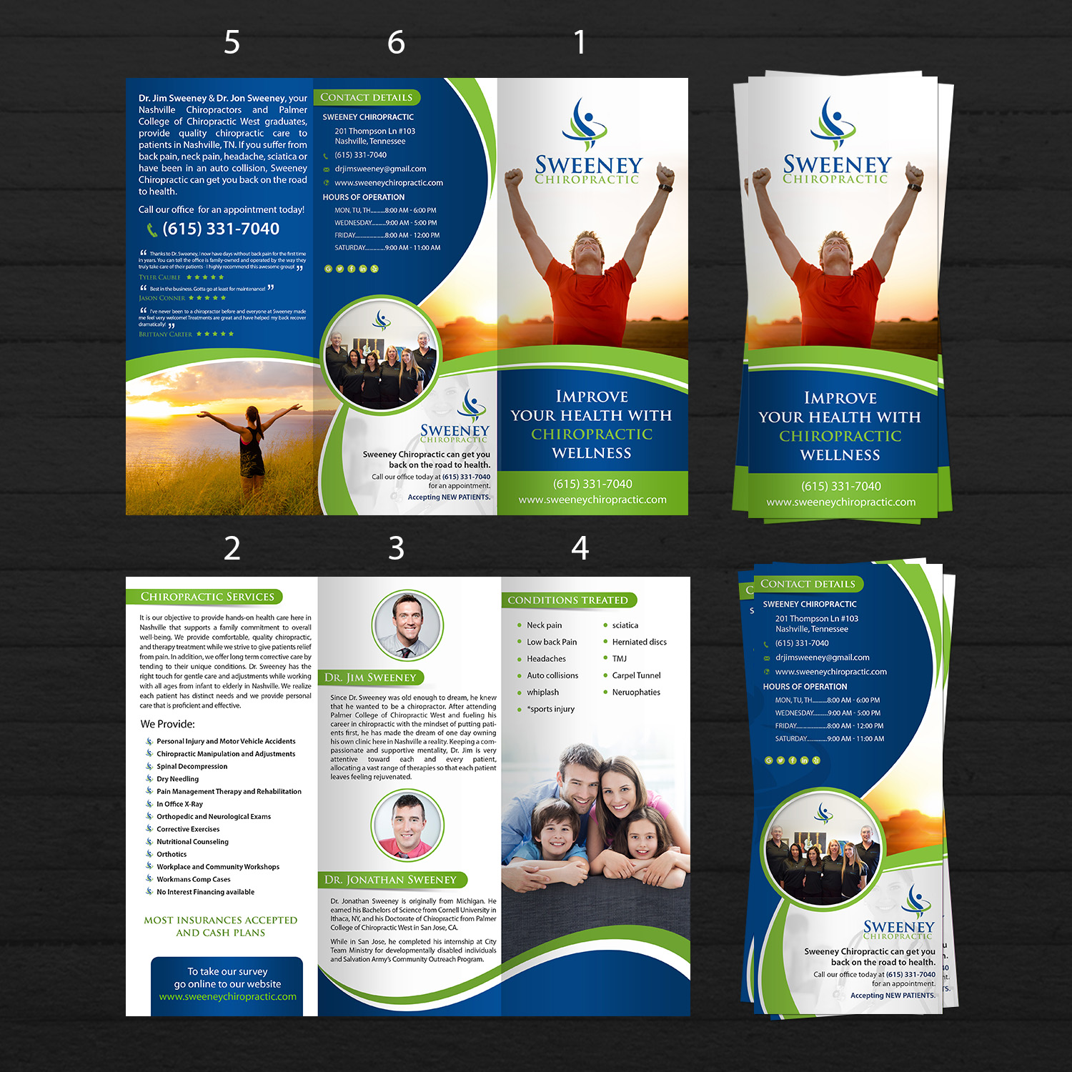 Flyer Design by aspiremedia for Sweeney Chiropractic | Design #13838095