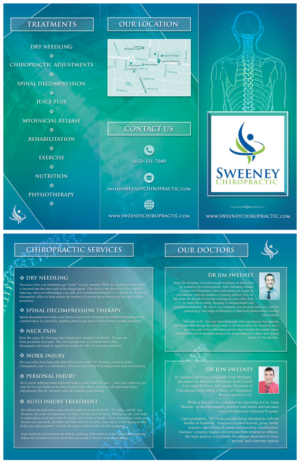 Flyer Design by RAZORGRAPHICS for Sweeney Chiropractic | Design: #13598117