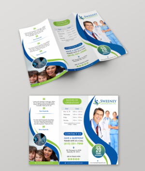 Flyer Design by ecorokerz for Sweeney Chiropractic | Design #13540358