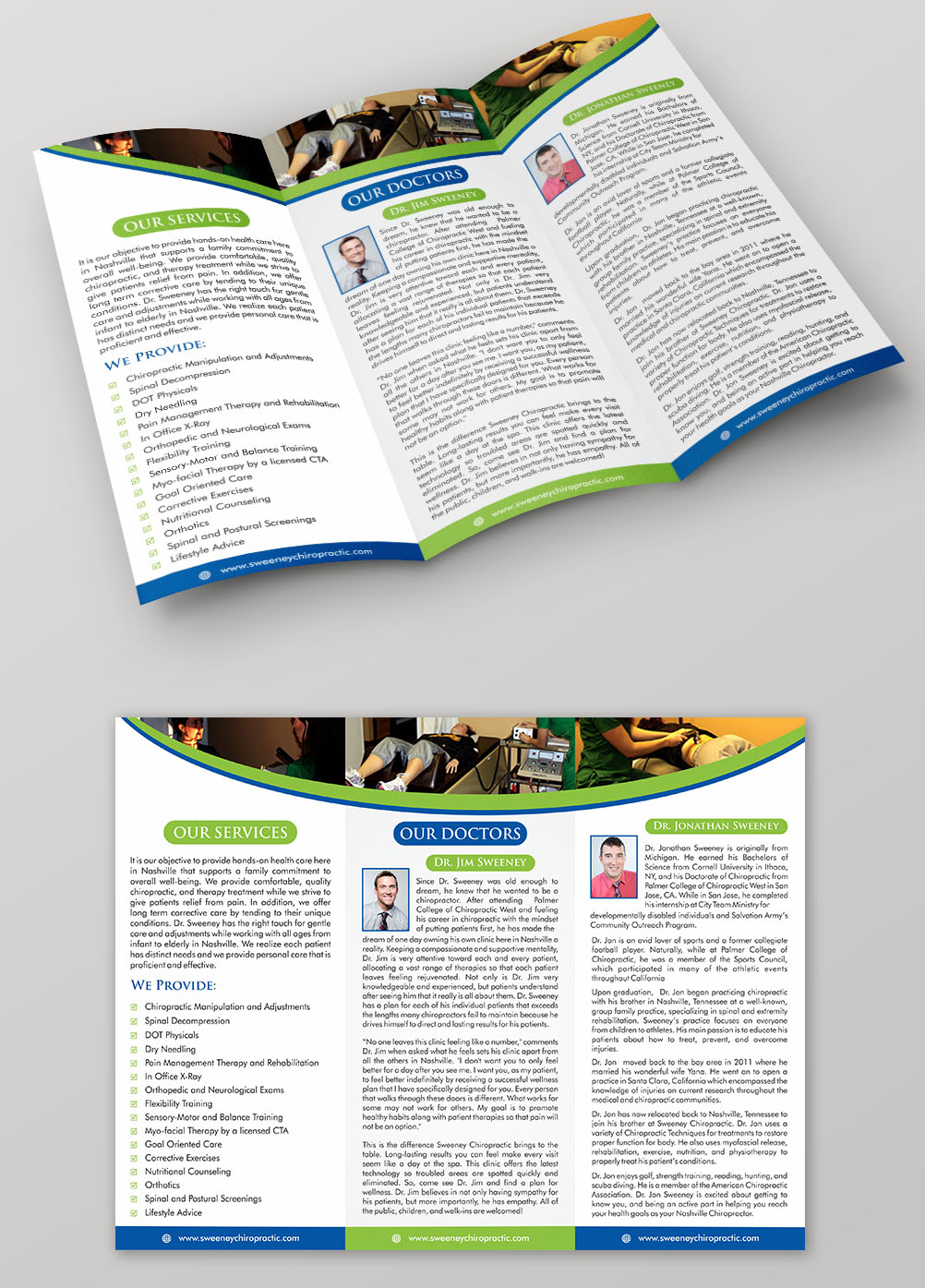 Flyer Design by ecorokerz for Sweeney Chiropractic | Design #13582558