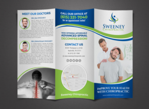 Flyer Design by SAI DESIGNS for Sweeney Chiropractic | Design #13583170