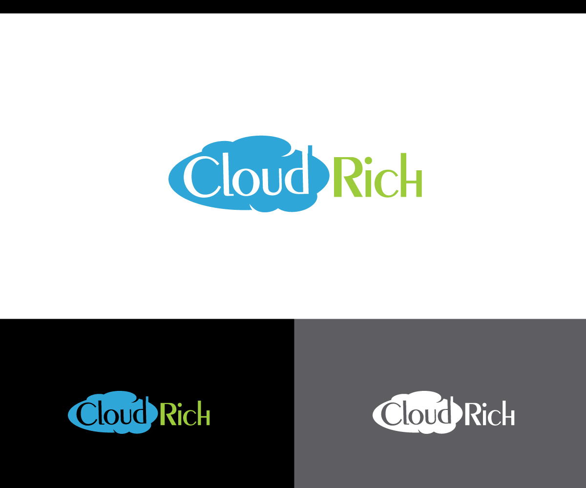 Logo Design by webeezine for CloudRich | Design #13557831