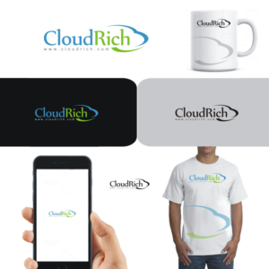 Logo Design by webeezine for CloudRich | Design: #13567540
