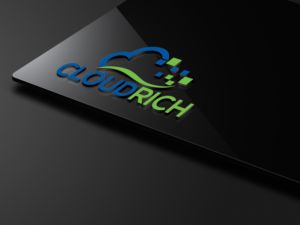 Logo Design by rafa studio for CloudRich | Design: #13551254