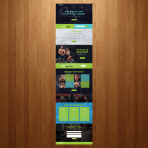 Web Design by zohaibikram26 for OneFIT Training  | Design #13566251