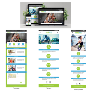 Web Design by awuc for OneFIT Training  | Design #13610195