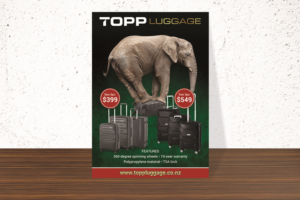 Flyer Design by JustRightHere for Topp Luggage | Design: #13544232