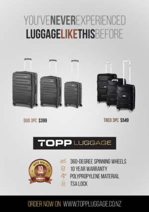 Flyer Design by gbenz for Topp Luggage | Design: #13550151