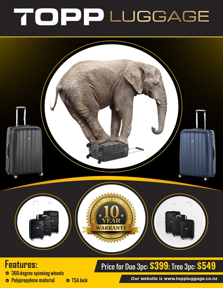 Flyer Design by Samir Mirza for Topp Luggage | Design #13539784