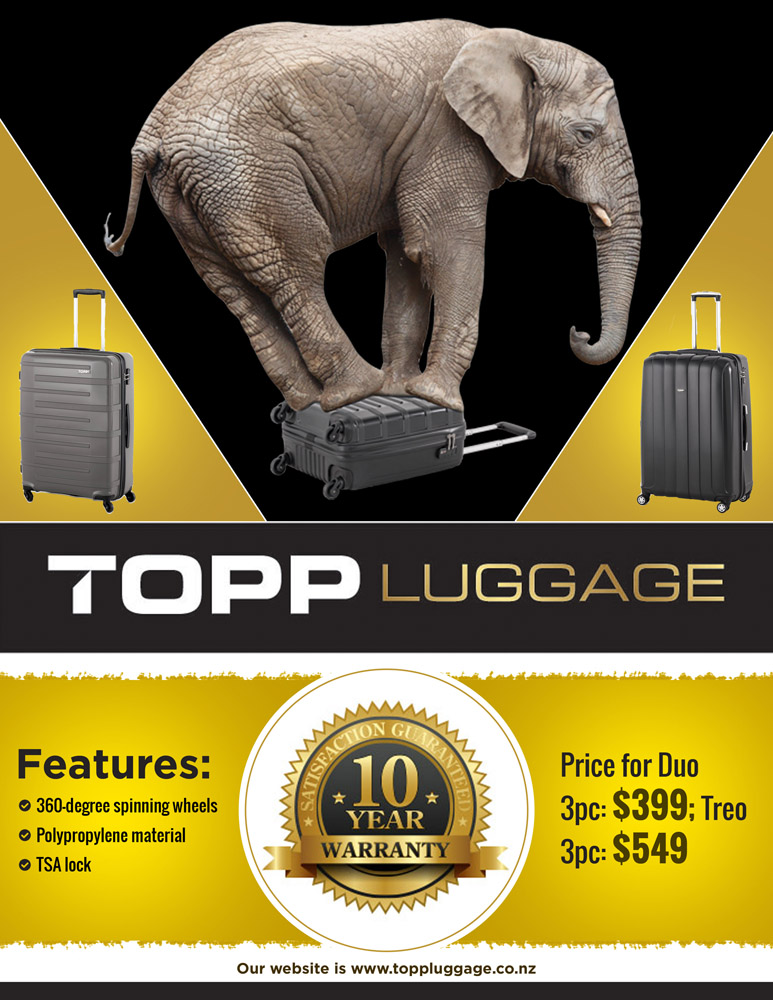 Flyer Design by Samir Mirza for Topp Luggage | Design #13539827