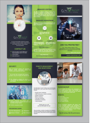 Flyer-Design von alex989 für Zen Managed Services | Design: #13559954