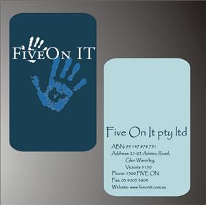 Business Card Design by Anisha for this project | Design: #725491