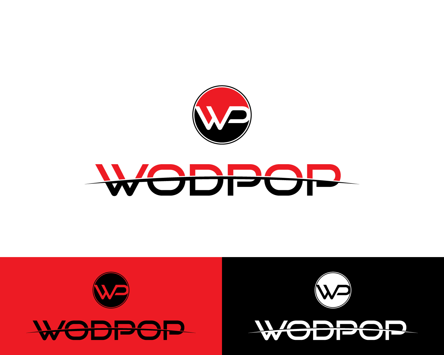 Logo Design by J0k3r for WODpop | Design #13497651