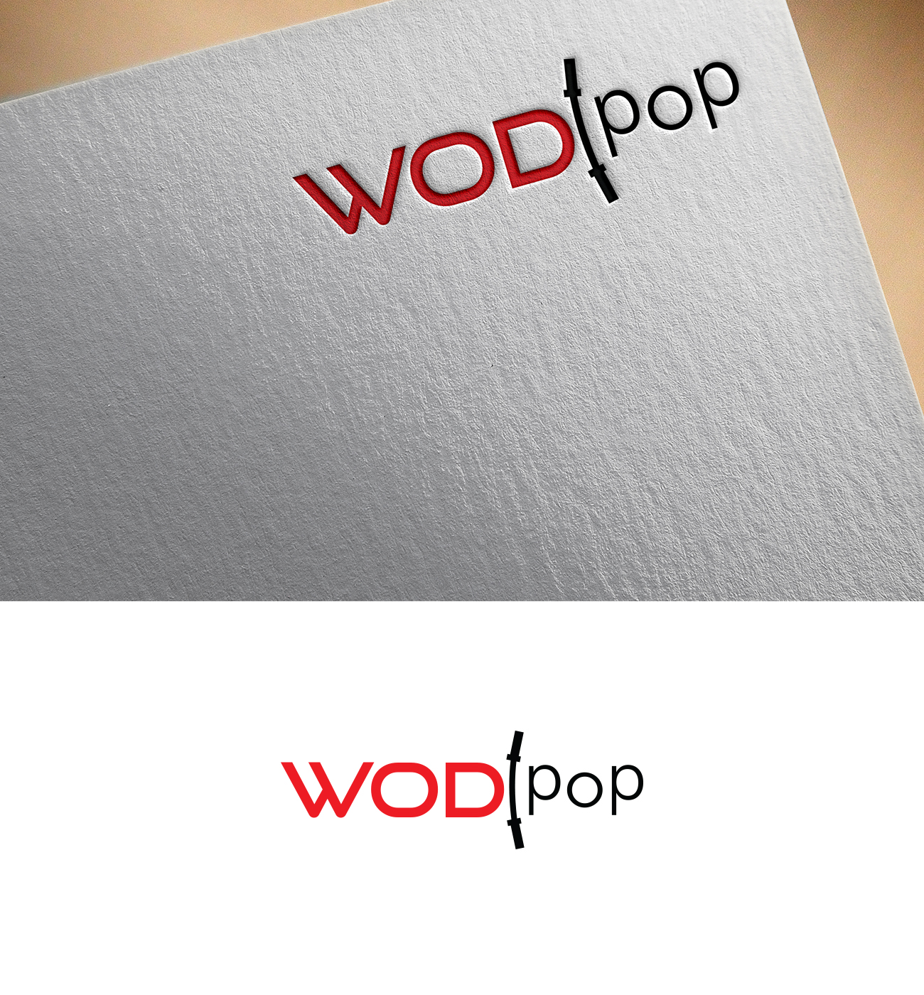 Logo Design by supercreative for WODpop | Design #13499138