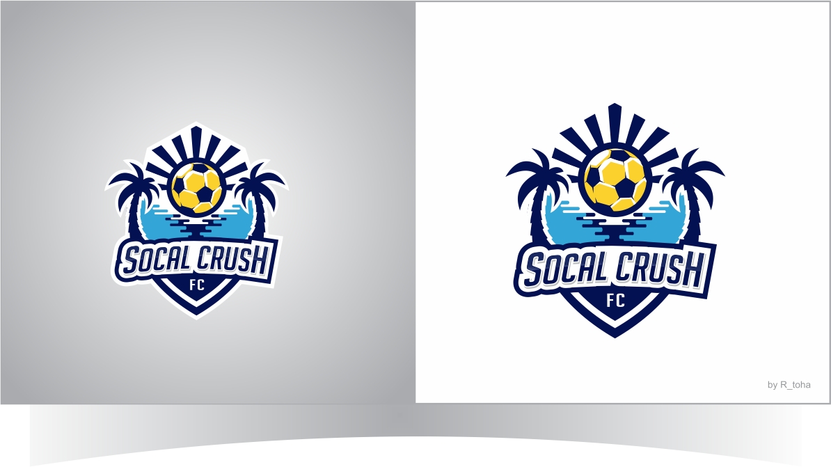 Logo Design by r-toha for SOCAL CRUSH FC | Design #13529116