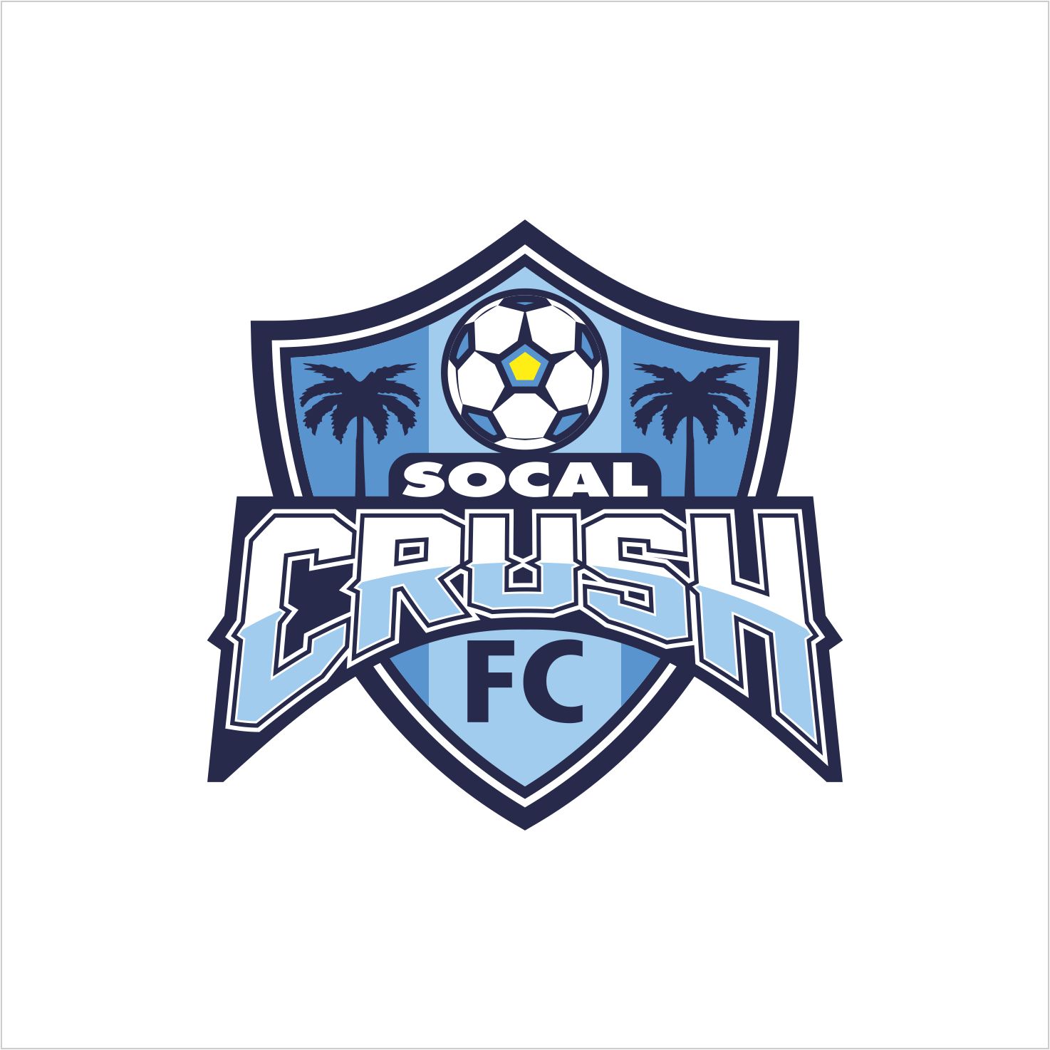 Logo Design by JohnnyMacK for SOCAL CRUSH FC | Design #13564631