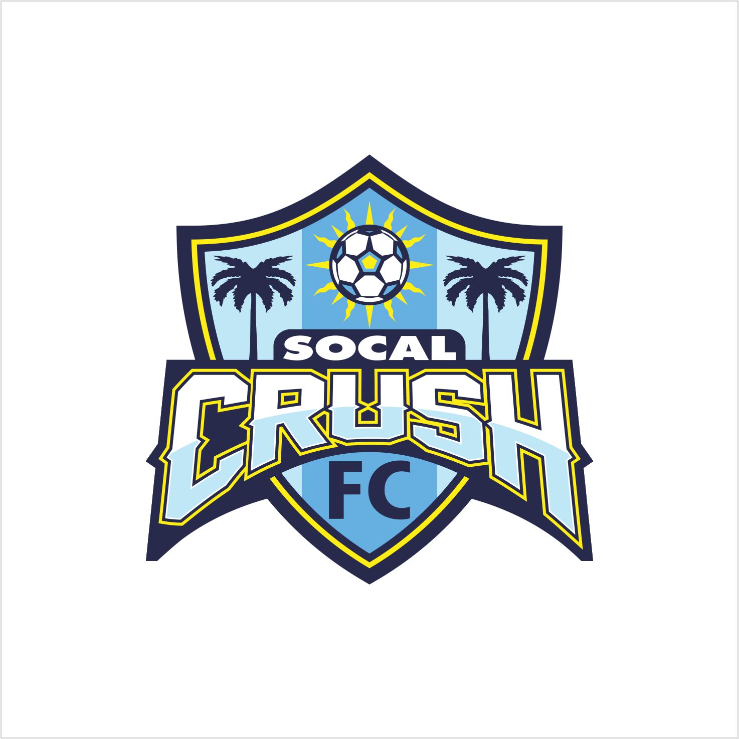 Logo Design by JohnnyMacK for SOCAL CRUSH FC | Design #13596695