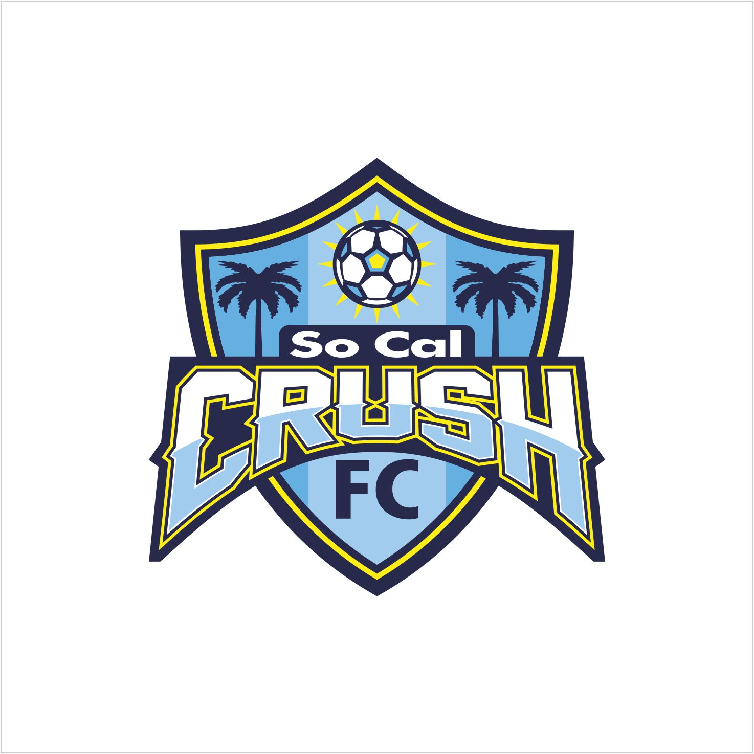 Logo Design by JohnnyMacK for SOCAL CRUSH FC | Design #13616910