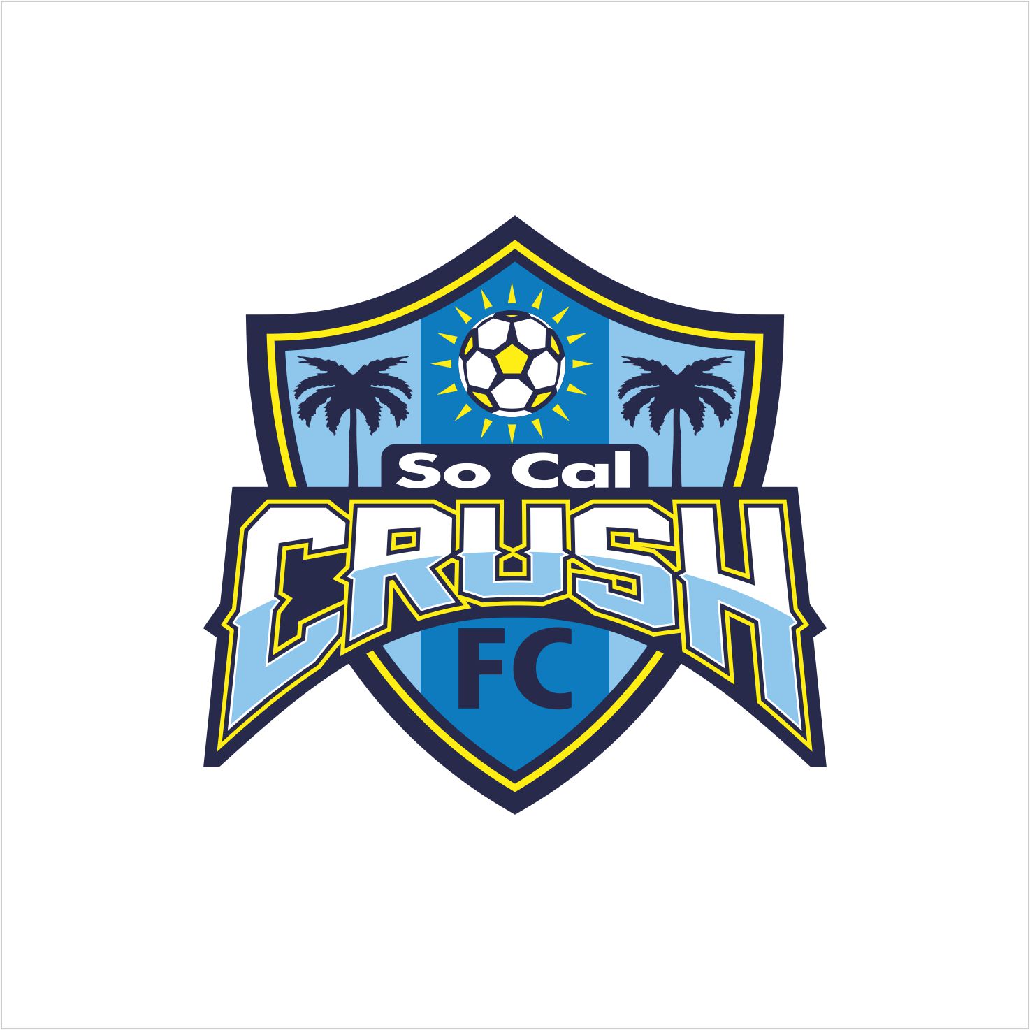 Logo Design by JohnnyMacK for SOCAL CRUSH FC | Design #13617868