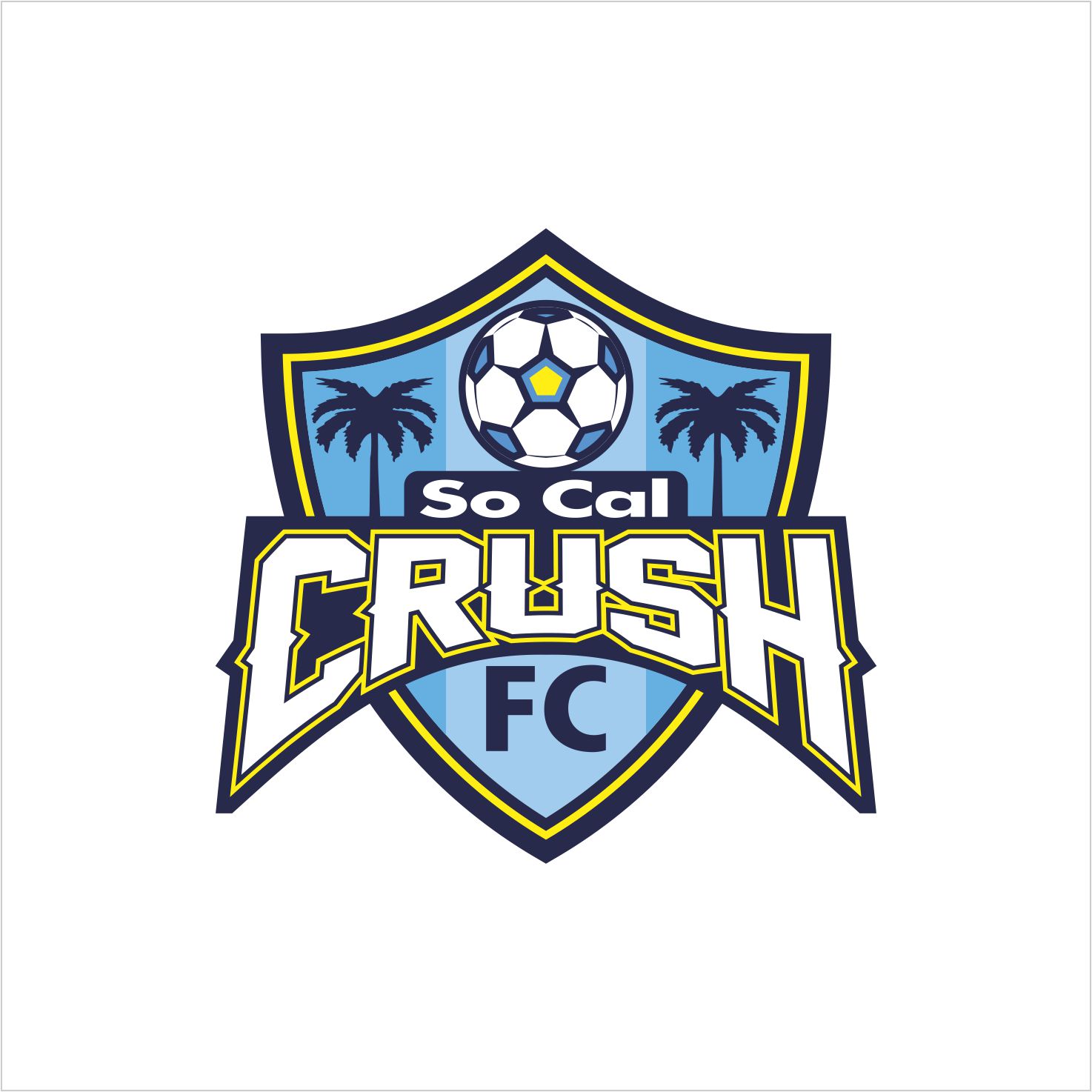 Logo Design by JohnnyMacK for SOCAL CRUSH FC | Design #13629974