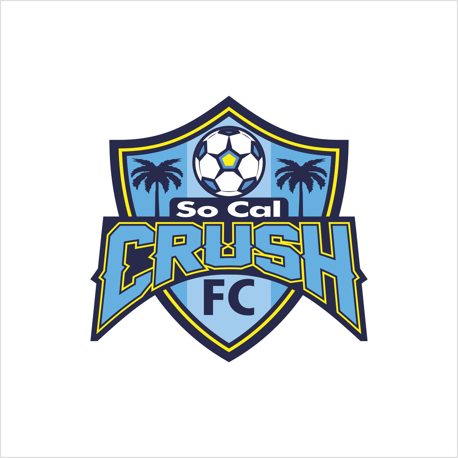 Logo-Design von JohnnyMacK für SOCAL CRUSH FC | Design #13629975