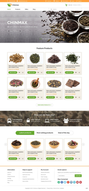 Web Design by pb for this project | Design: #13508821