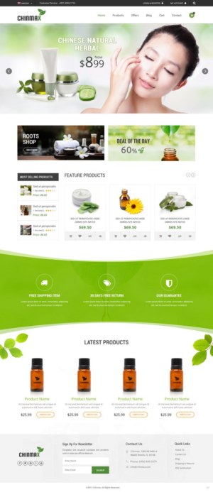 Web Design by pb for this project | Design: #13508829