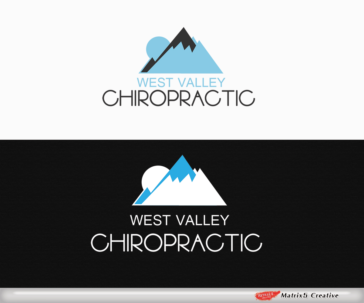 Logo Design by Matrix5 Creative for West Valley Chiropractic | Design #13821928